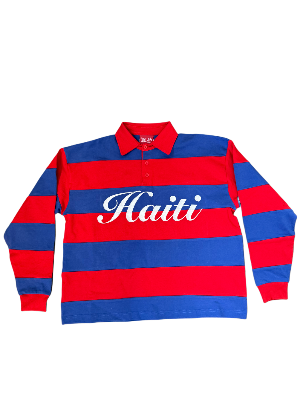 Vintage Striped Rugby Polo Piqué