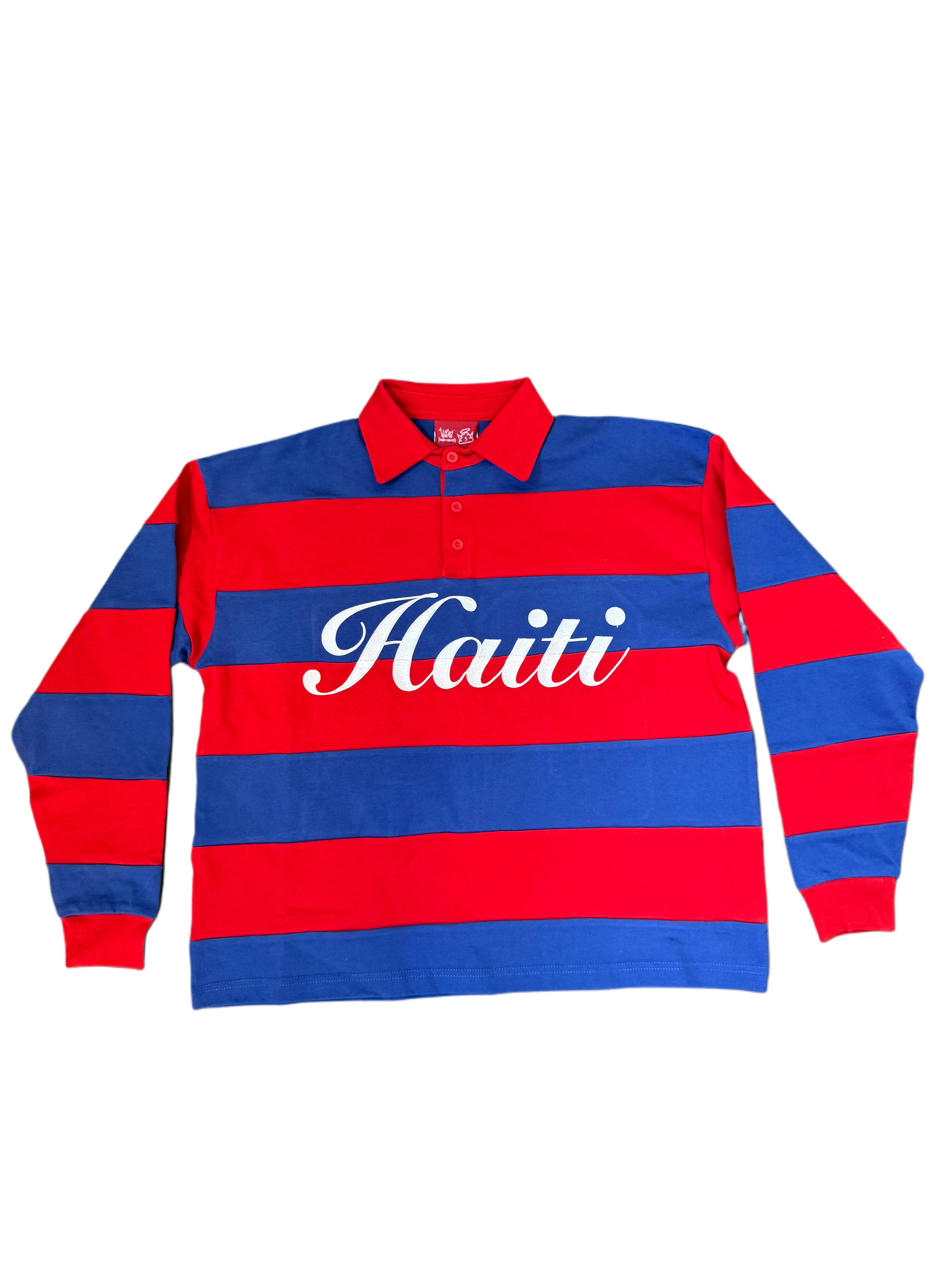 Vintage Striped Rugby Polo Piqué