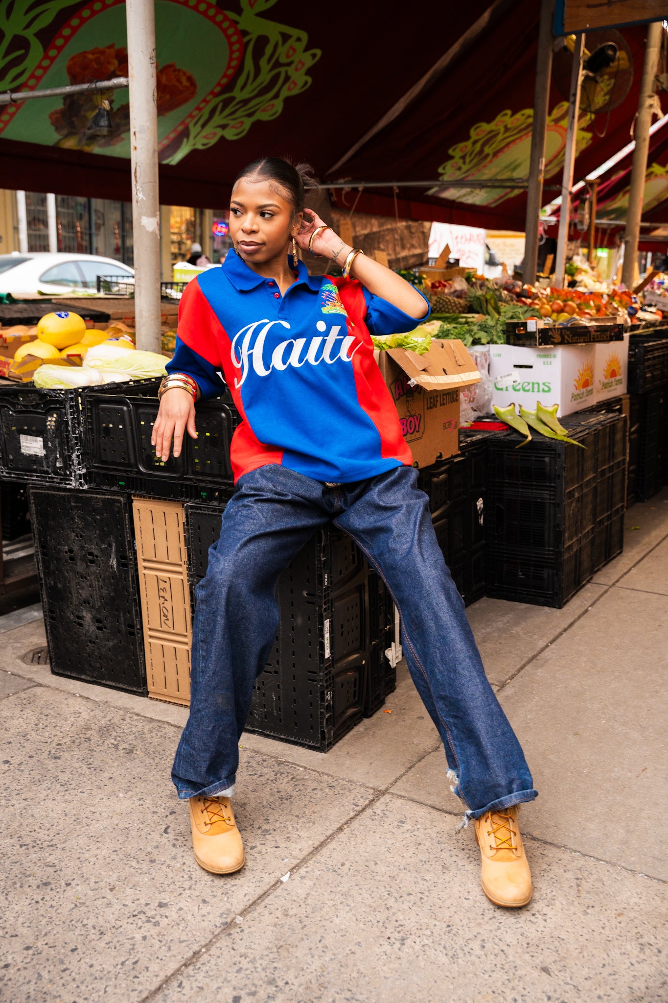 Short Sleeve Haitian Rugby Polo (Pre-order)