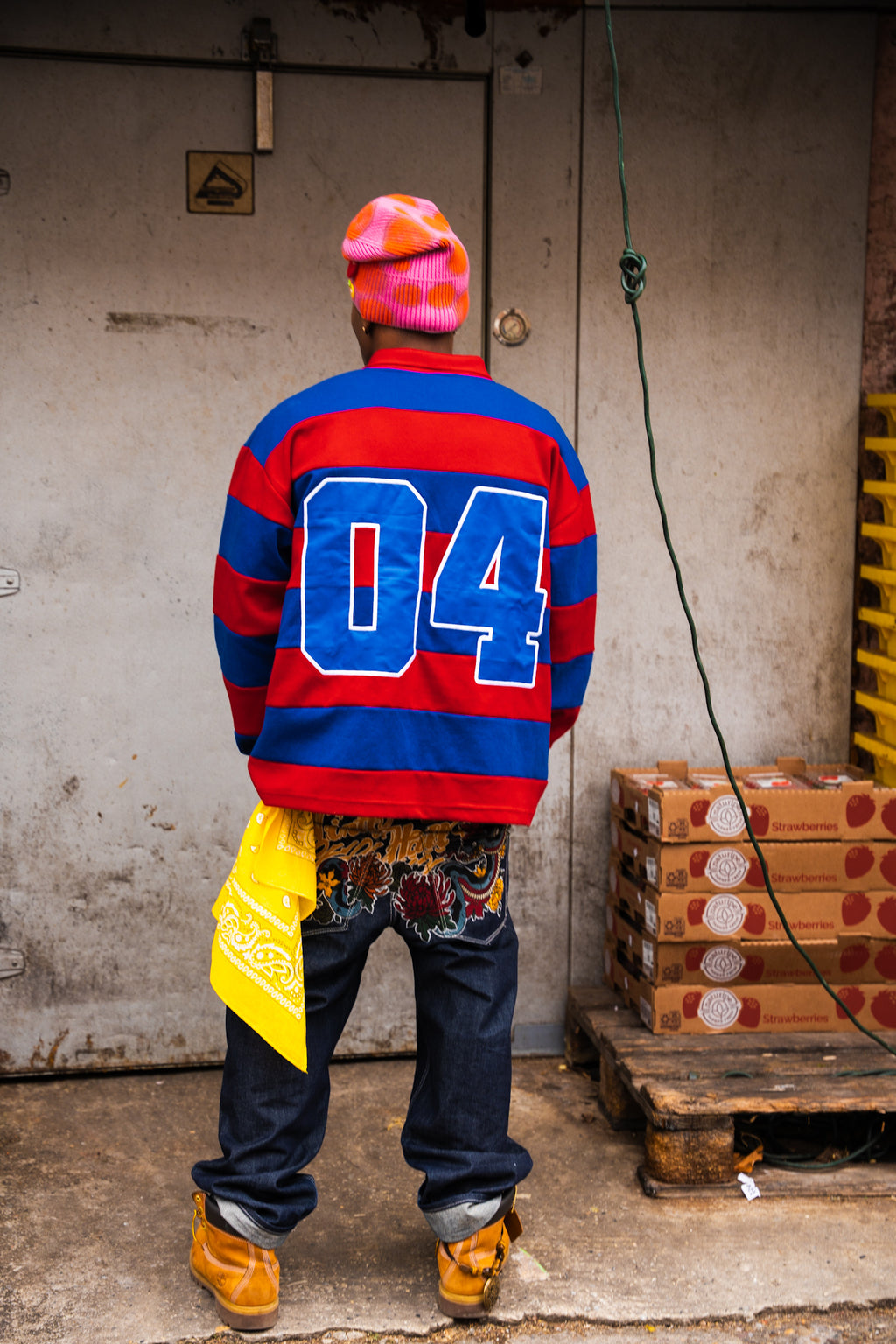 Vintage Stripped Haitian Rugby Polo