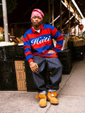 Vintage Stripped Haitian Rugby Polo
