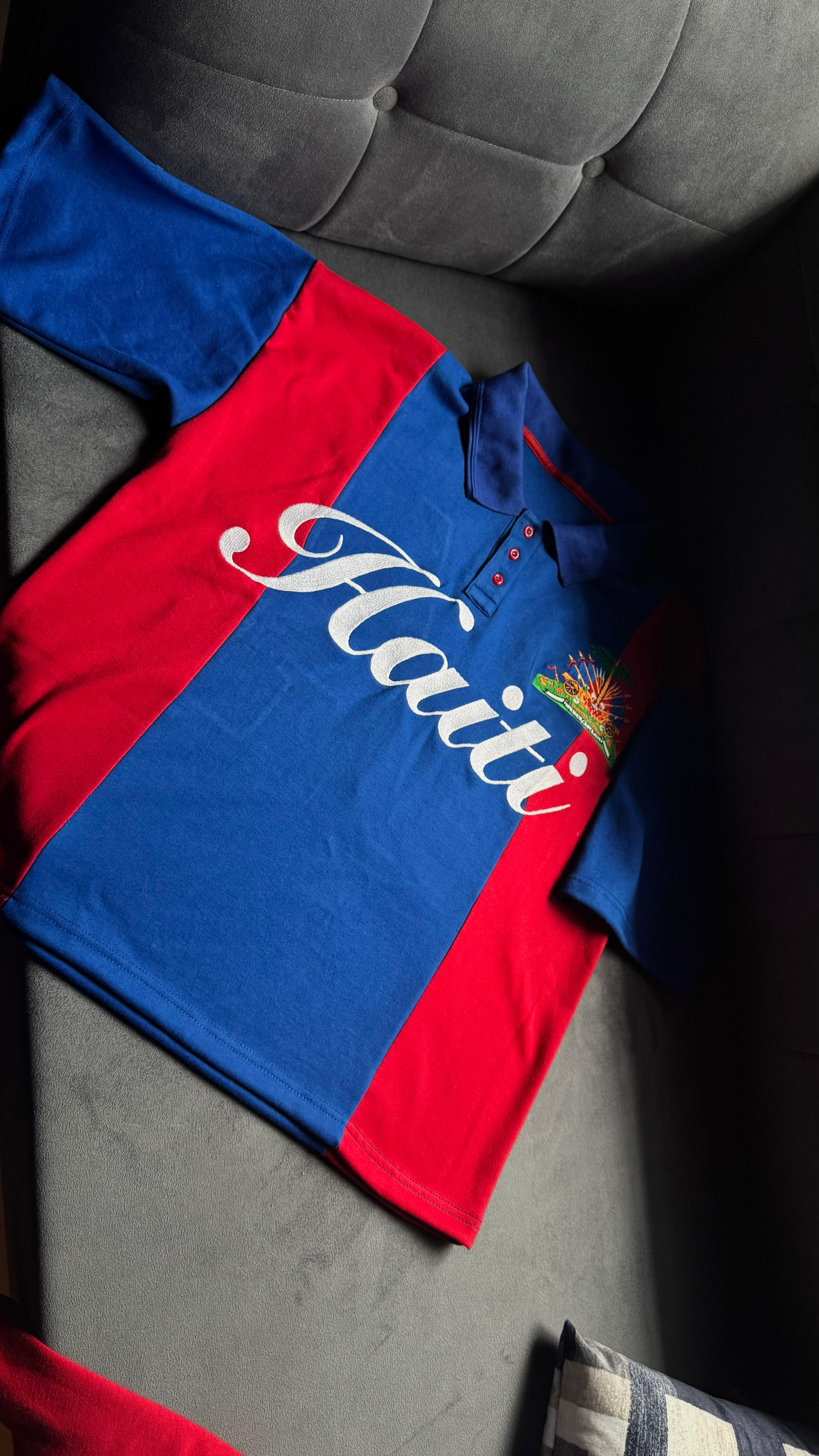 Short Sleeve Haitian Rugby Polo Classic
