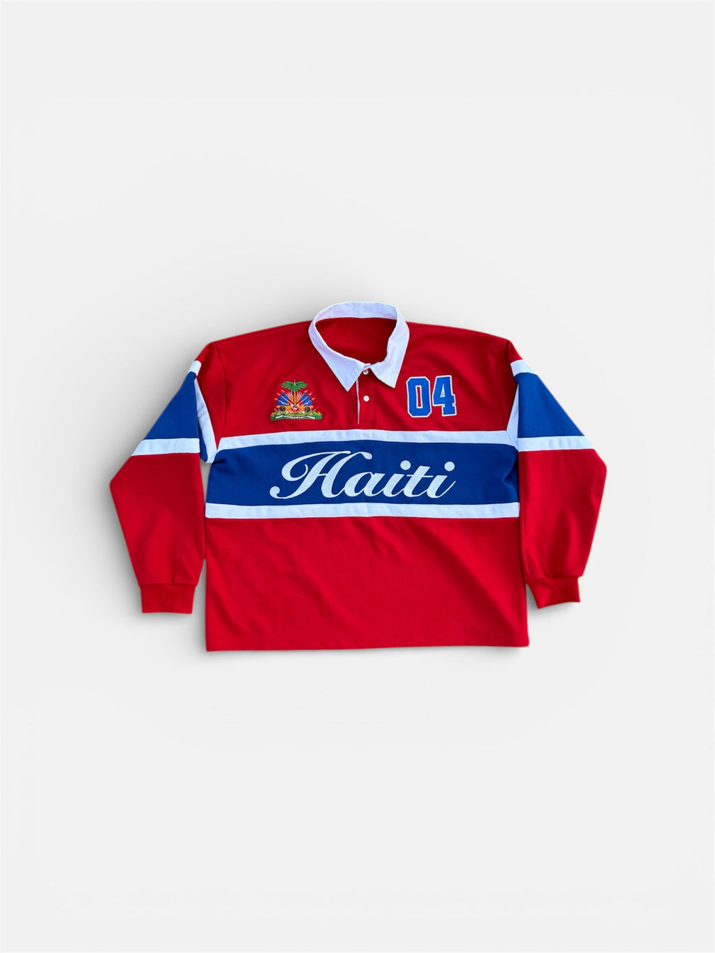 Vintage Haitian Rugby Polo Classic