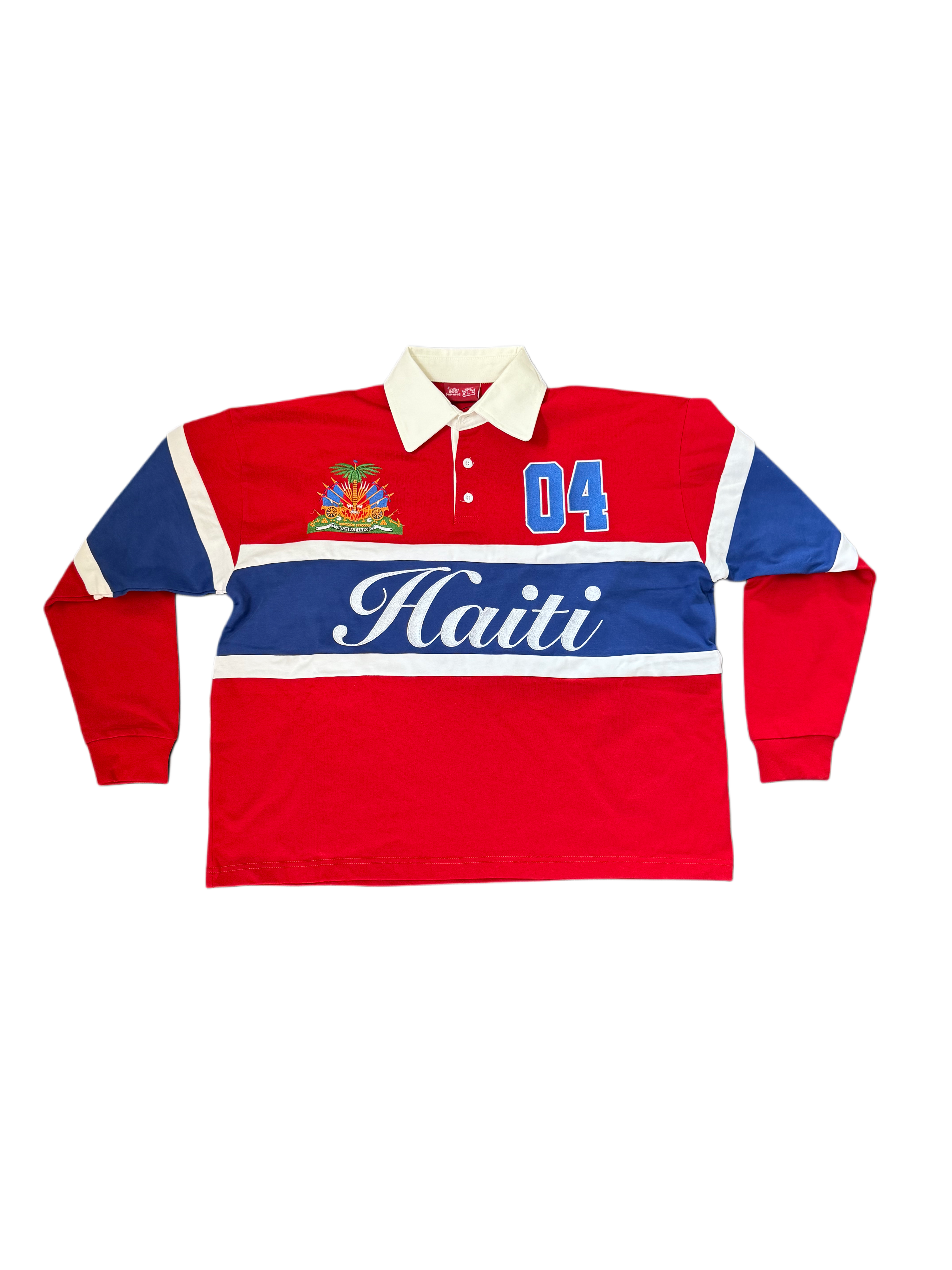 Vintage Rugby Polo Piqué