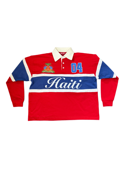 Vintage Rugby Polo Piqué