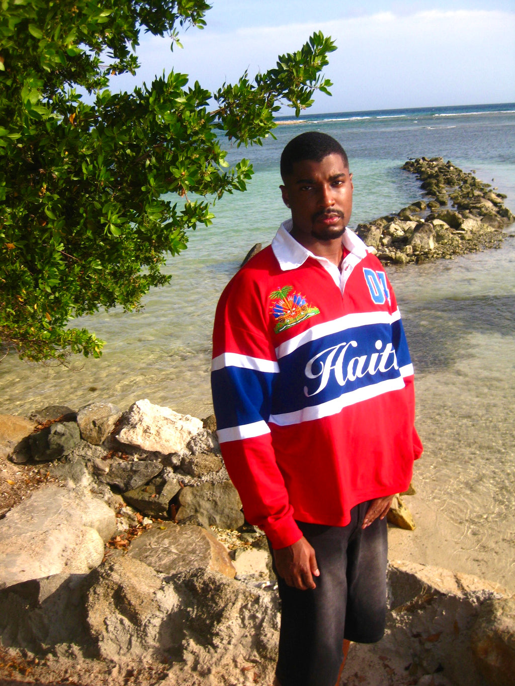 Vintage Rugby Polo Piqué