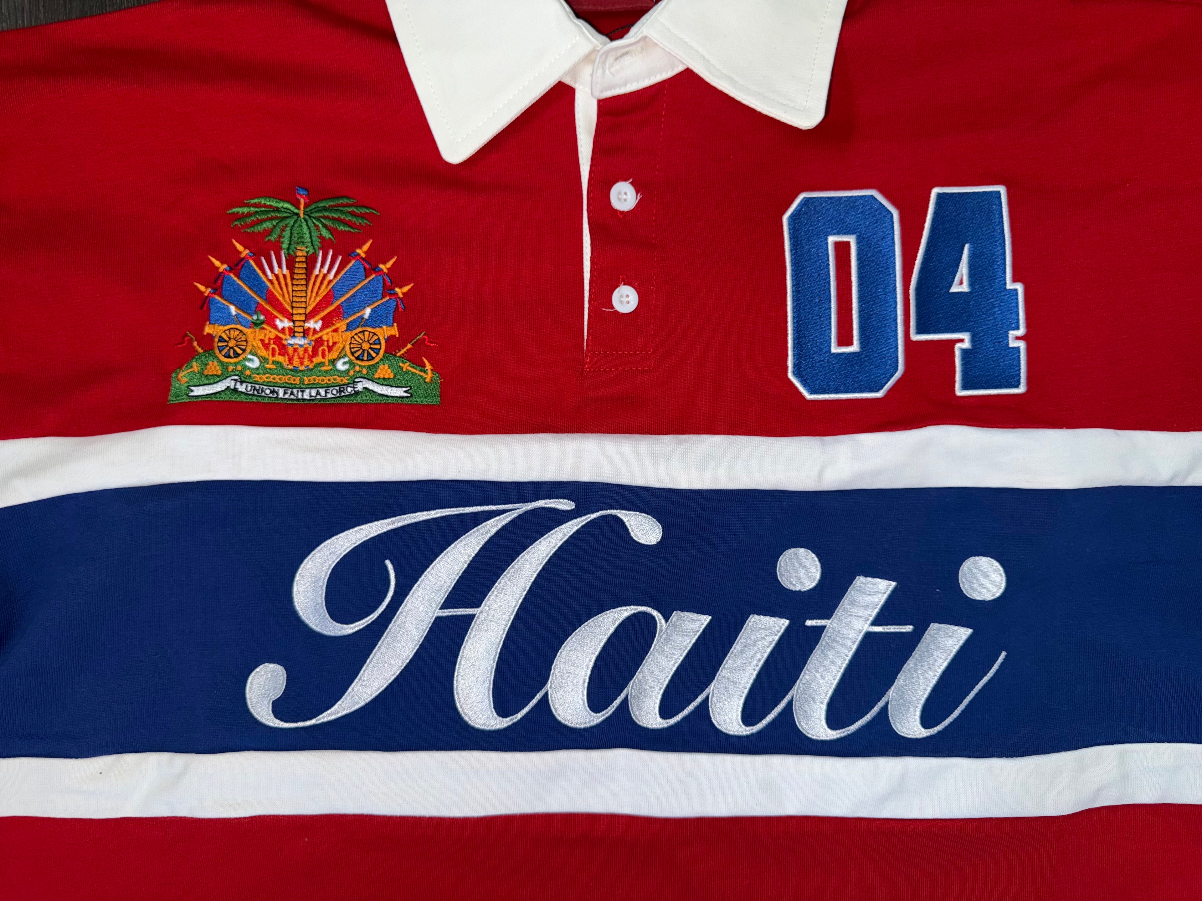 Vintage Rugby Polo Piqué